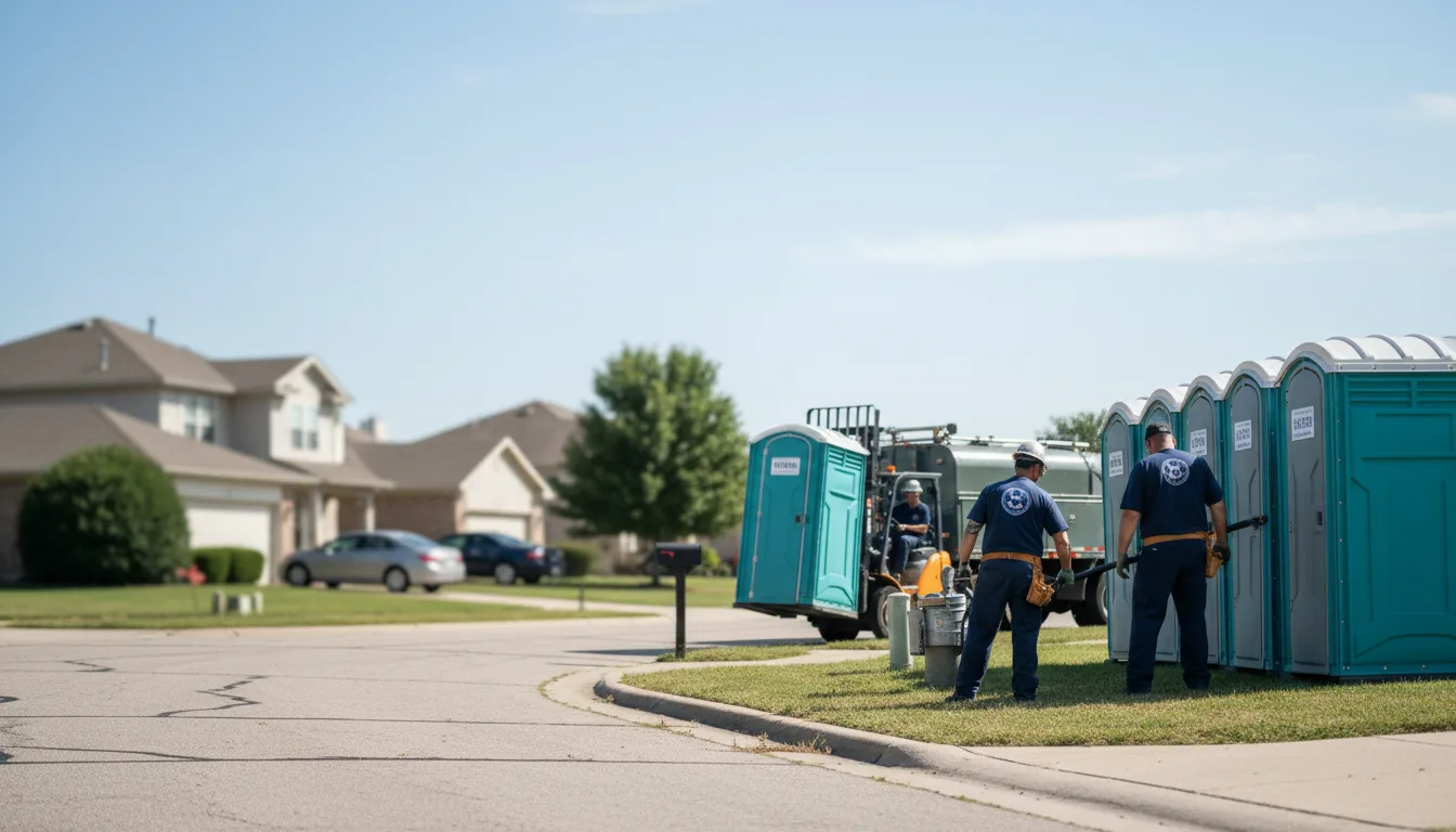 Porta Potty Rental in Edinburg, PA near me